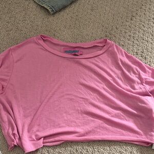 cropped edikted tee shirt